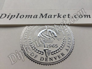 Embossed Silver Seal – Silver