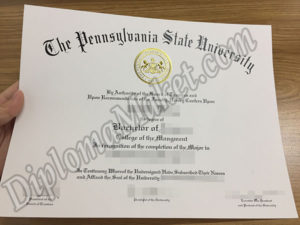 Pennsylvania State University fake diploma You Want