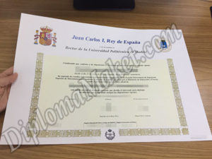 Be A Polytechnic University of Madrid fake diploma God Fast