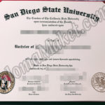 What Is San Diego State University fake certificate?