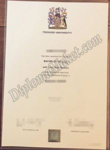 Everyone Loves Teesside University fake certificate