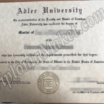 How To Get A Successful Adler University fake certificate