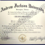 Which One of These Andrew Jackson University fake certificate Products is Better?