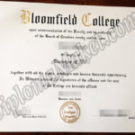 The Secrets To Buying World Class Bloomfield College fake certificate