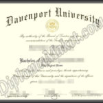 Marketing Davenport University fake certificate…Guaranteed!