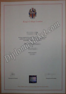New Method for King's College London fake certificate Discovered