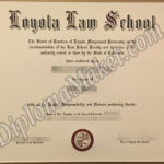 Make Your Loyola Law School fake degree A Reality