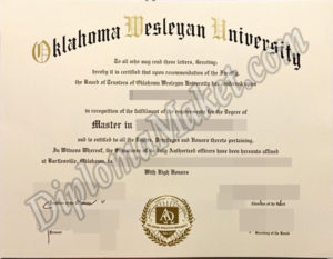Instant Oklahoma Wesleyan University fake certificate Rewards