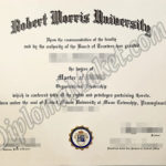Take Advantage Of Robert Morris University fake degree