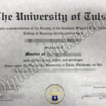 Guaranteed No Stress University of Tulsa fake degree
