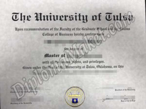 Guaranteed No Stress University of Tulsa fake degree