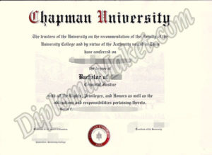 Aren't You Worried About Chapman University fake diploma?
