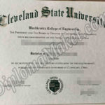 Do You Need A Cleveland State University fake diploma?
