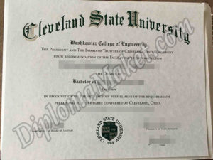 Do You Need A Cleveland State University fake diploma?