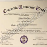 You Want Concordia University Texas fake diploma?