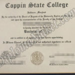 Coppin State College fake certificate You Want