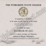 Make Your Evergreen State College fake certificate A Reality