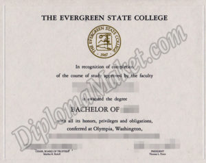 Make Your Evergreen State College fake certificate A Reality