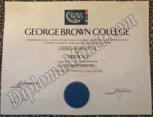 Top FAQ's About George Brown College fake certificate