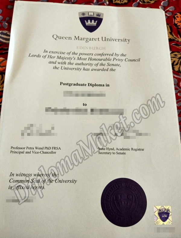The Secret Of Queen Margaret University fake diploma