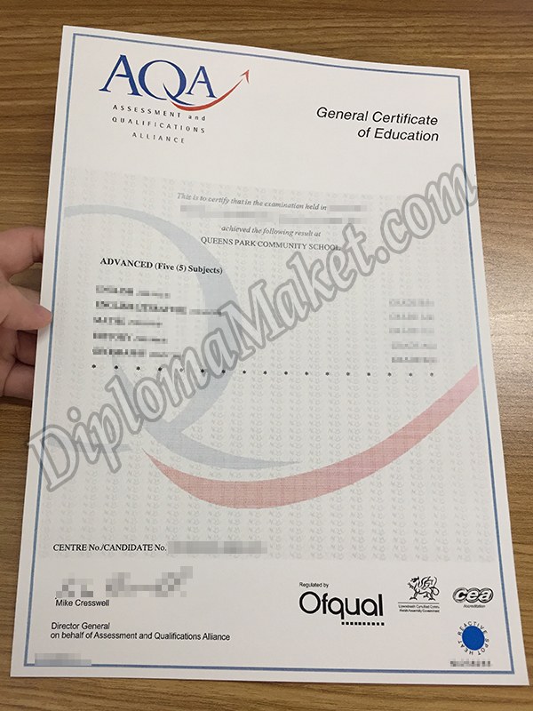 How to buy high quality AQA fake certificate, fake diploma, fake degree,fake transcript online? aqa fake certificate 5 AQA fake certificate Solutions You Can Try Today AQA