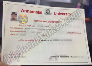 How To Gain Annamalai University fake certificate