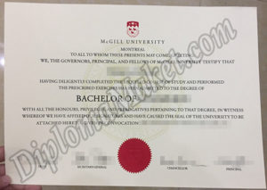 How To Restore McGill University fake degree