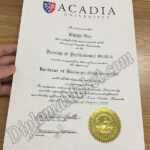 Effective Strategies for Acadia University fake degree