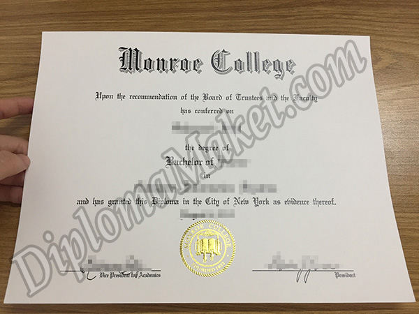 How to buy high quality Monroe College fake degree, fake diploma, fake certificate,fake transcript online? Monroe College fake degree How To Make Your Monroe College fake degree Look Amazing In 6 Days Monroe College