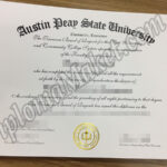 6 Ways To Reinvent Your Austin Peay State University fake certificate