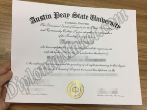 6 Ways To Reinvent Your Austin Peay State University fake certificate