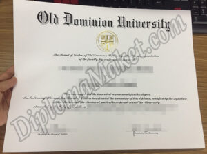 Learn To buy a Old Dominion University diploma Like A Professional