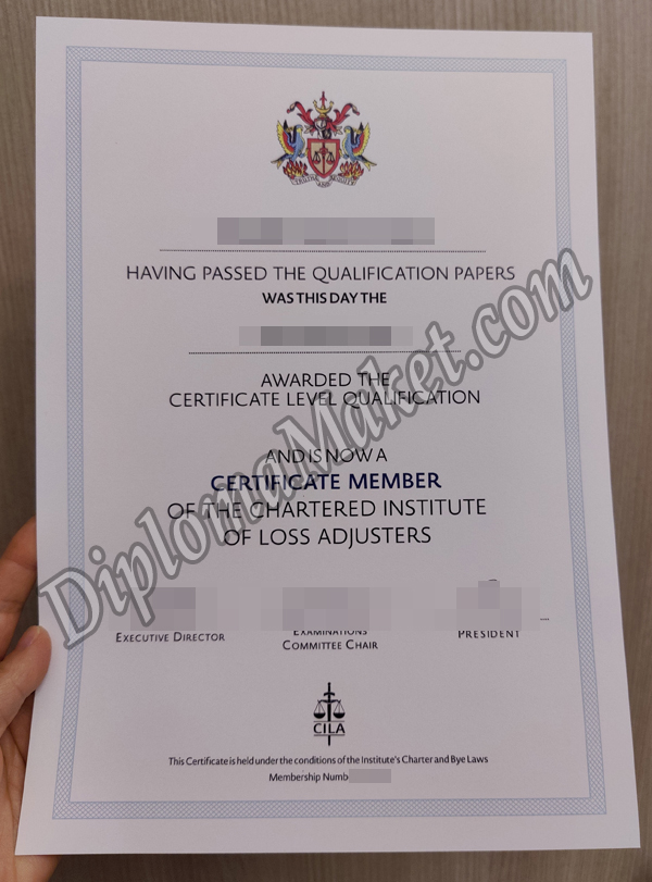 How To CILA fake certificate Legally CILA fake certificate How To CILA fake certificate Legally Chartered Institute of Loss Adjusters