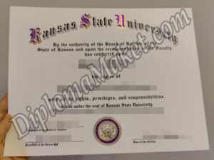 6 Examples Of Kansas State University fake bachelors degree